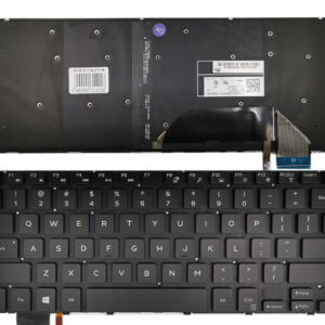 Klaviatūra DELL Inspiron: 15 7558, 7568, XPS 15 9550, 9560 su apšvietimu