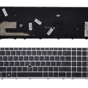 Klaviatūra HP: Elitebook 850 G5 755 G5 ZBook 15u G5 su pašvietimu