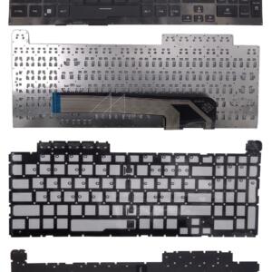 Klaviatūra ASUS FA506, FA706, US, su RGB pašvietimu