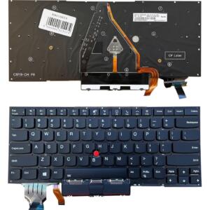 Klaviatūra LENOVO X1 Carbon Gen 8, su pašvietimu, su trackpoint, US