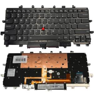 Klaviatūra LENOVO X1 Carbon Gen 4, su pašvietimu, su trackpoint, US