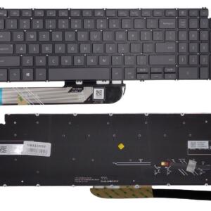 Klaviatūra DELL Inspiron 5584, 5590, 5593, 5594, 5598 su pašvietimu