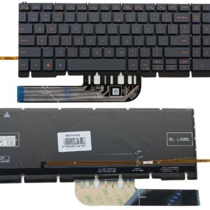 Klaviatūra DELL G15 5510, su pašvietimu, US