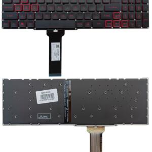 Klaviatūra ACER: Nitro 5 Gaming AN515-54, AN515-55, AN715-51, su pašvietimu