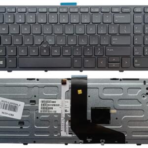 Klaviatūra HP ZBook 15 G1 G2, su pašvietimu ir „trackpoint“, US