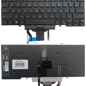 Klaviatūra DELL Latitude 5400, 5401, 5410, 5411, su pašvietimu ir „trackpoint“, US