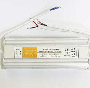 Maitinimo šaltinis 48V, 2A, 100W, IP67