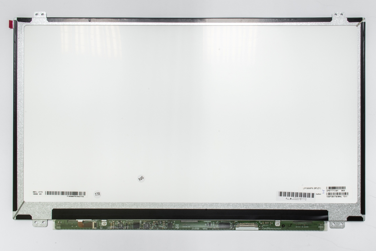 Ekranas 15.6", 1920x1080, 60Hz, matinis, 30pin, dešinėje, IPS