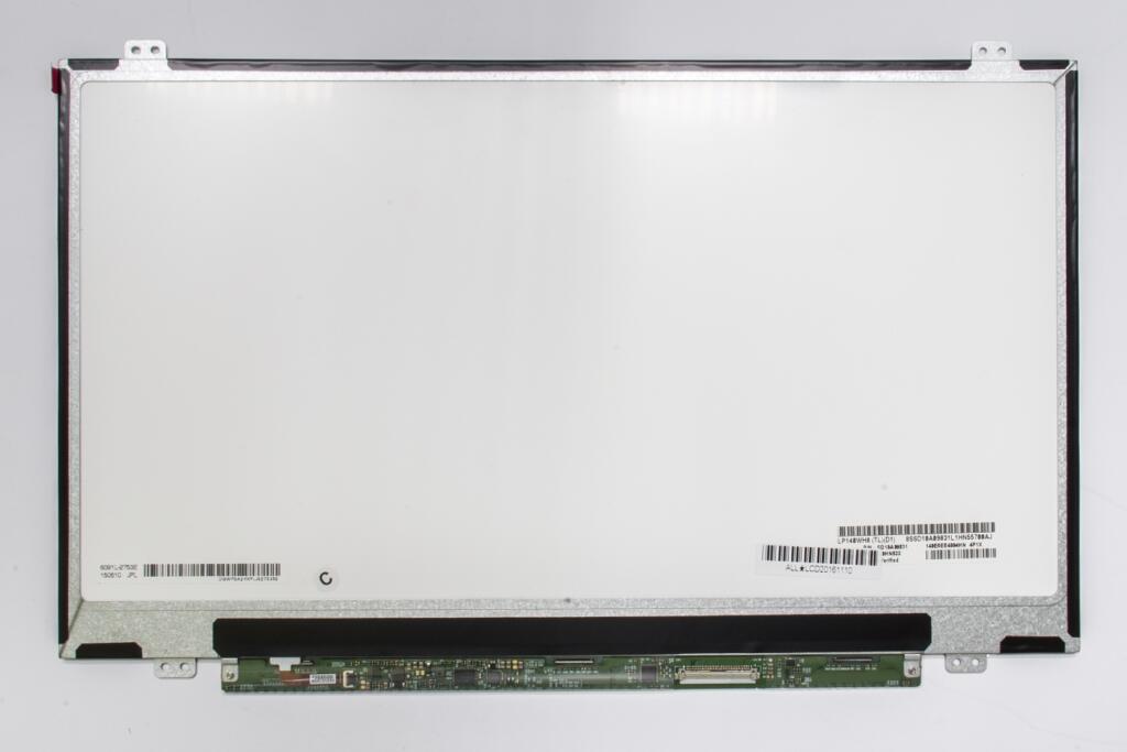 Ekranas 14.0", 1366x768, 60Hz, matinis, 40pin, dešinėje