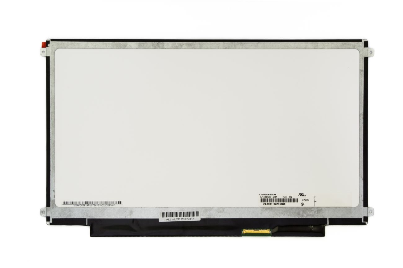 Ekranas 13.3", 1366x768, 60Hz, blizgus, 40pin, dešinėje