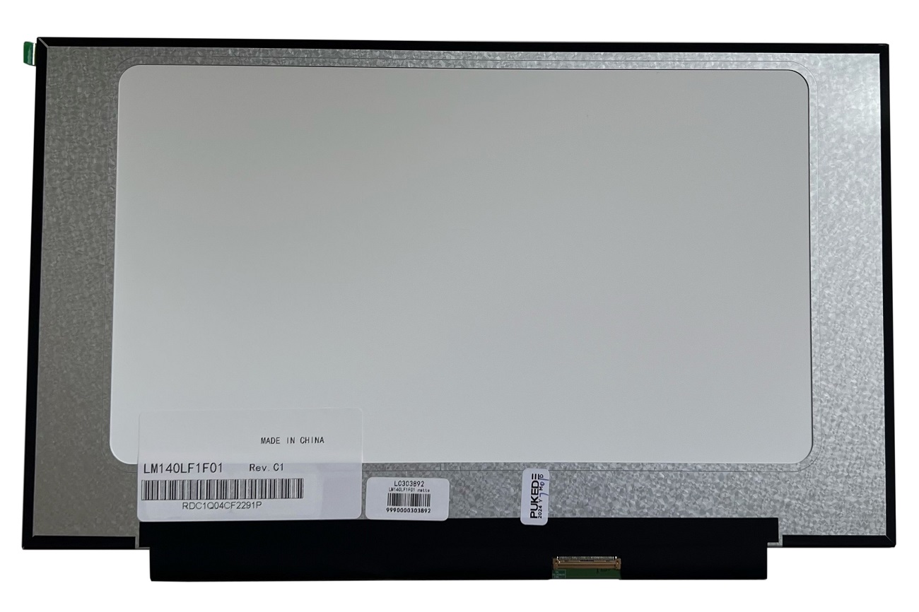 Ekranas 14.0", 1920x1080, 120Hz, matinis, 40pin, dešinėje, IPS