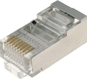 RJ45 jungtis ekranuota 100 vnt