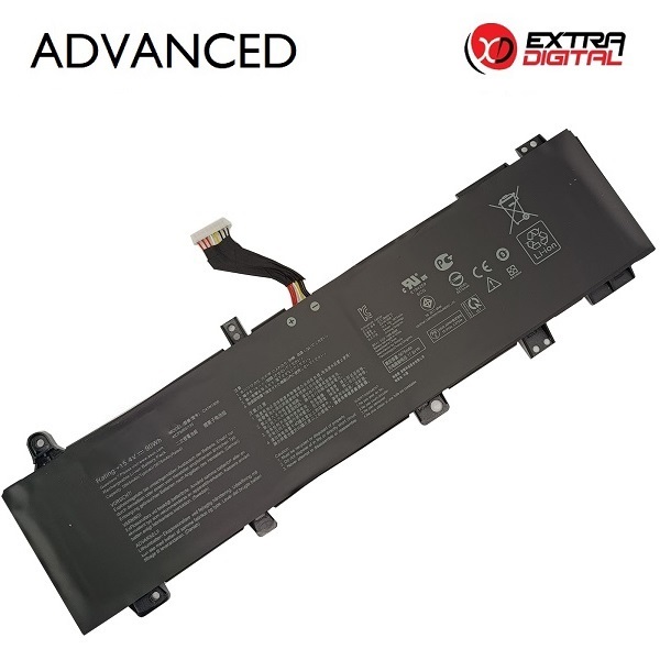 Nešiojamo kompiuterio baterija ASUS C41N1906 (Type A), 4900mAh, Extra Digital Advanced