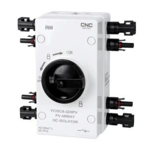 DC jungiklis 32A, 1000VDC, MC4, IP66NW