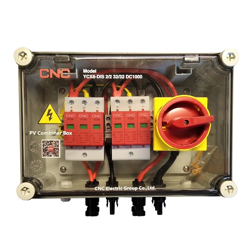 PV atjungimo skydelis, DC 2in-2out, IP66