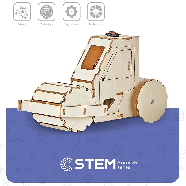 Medinis konstruktorius "Elektrinis kelio volas", mokomasis modelis