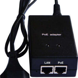 PoE įterpėjas-injector 1 kanalo POE-004, 48V, 0,4A