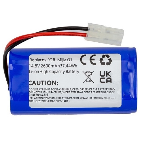 Akumuliatorius skirtas prietaisams XIAOMI Mijia G1, 14.8V, 2.6Ah, Li-ion