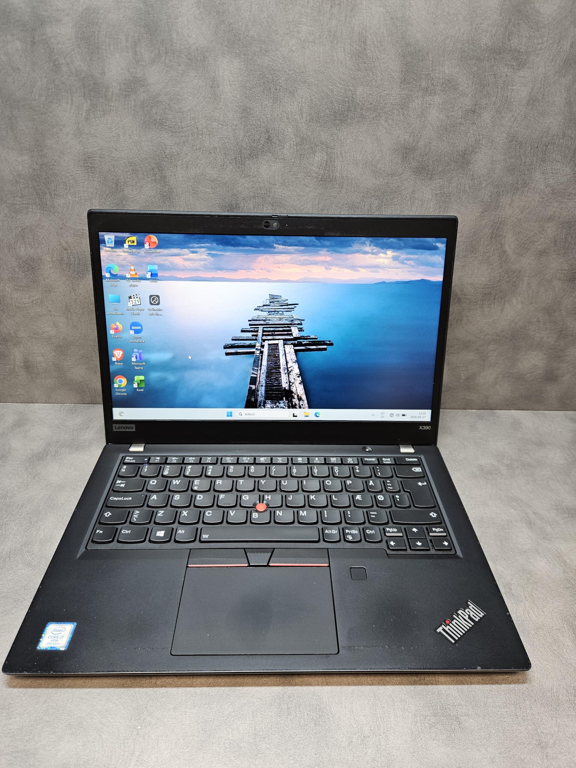 Lenovo ThinkPad X390 | 13.3"FHD IPS TOUCH | i7-8665U | 16GB | SSD 256 GB