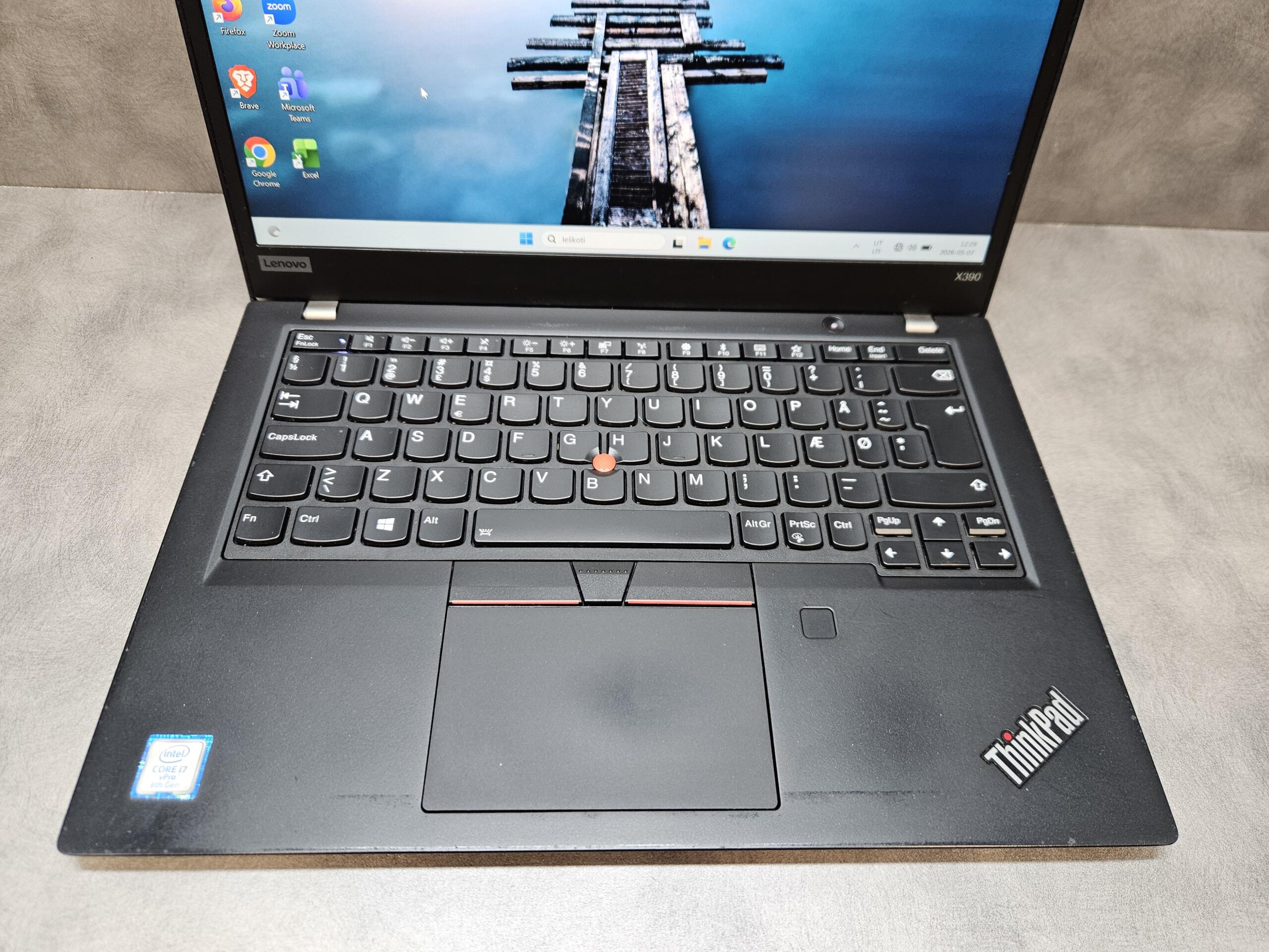 Lenovo ThinkPad X390 | 13.3"FHD IPS TOUCH | i7-8665U | 16GB | SSD 256 GB - Image 2