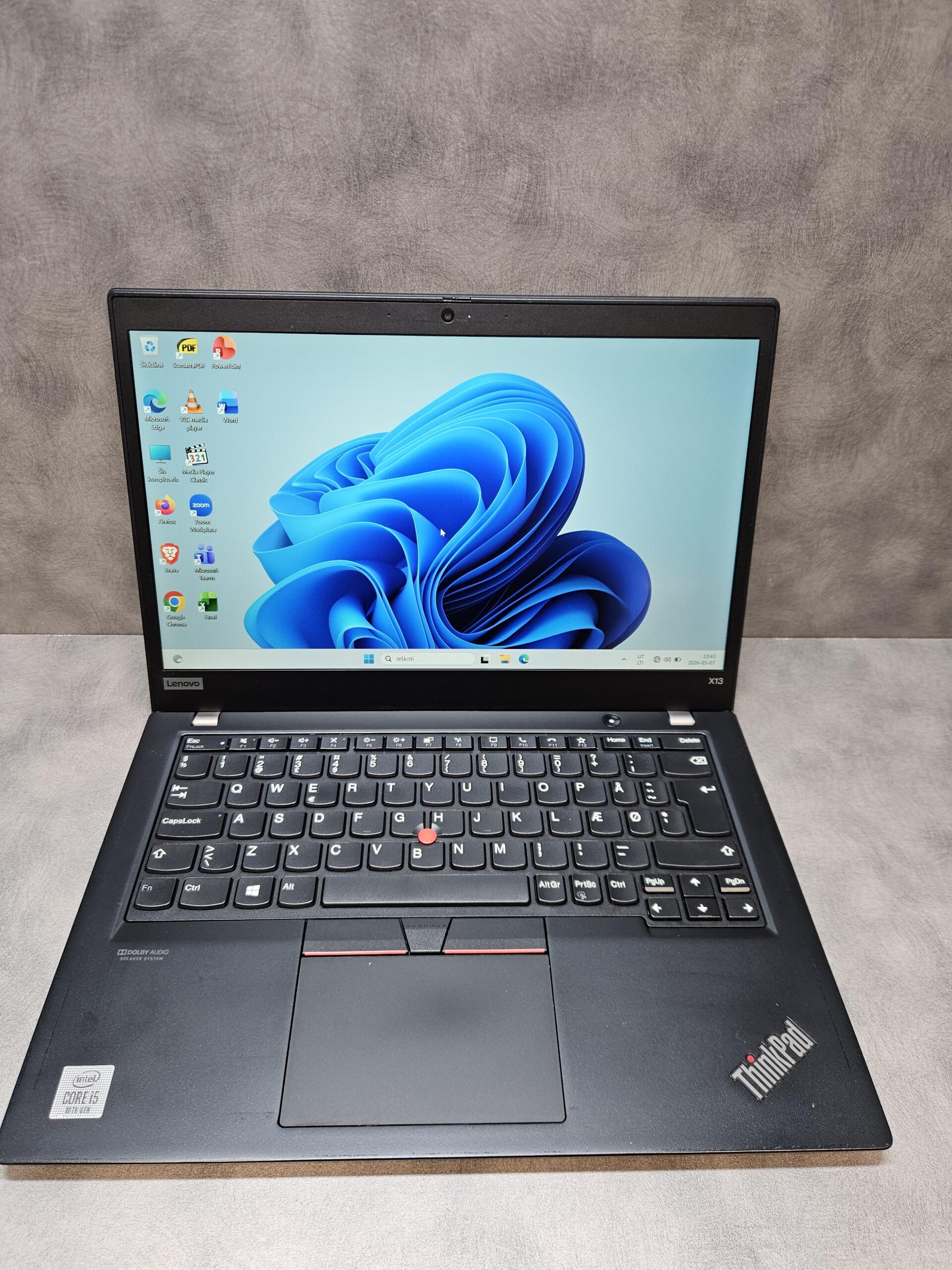 Lenovo ThinkPad X13 Gen1 | 13.3" FHD | i5-10210U | 8GB | SSD 256 GB