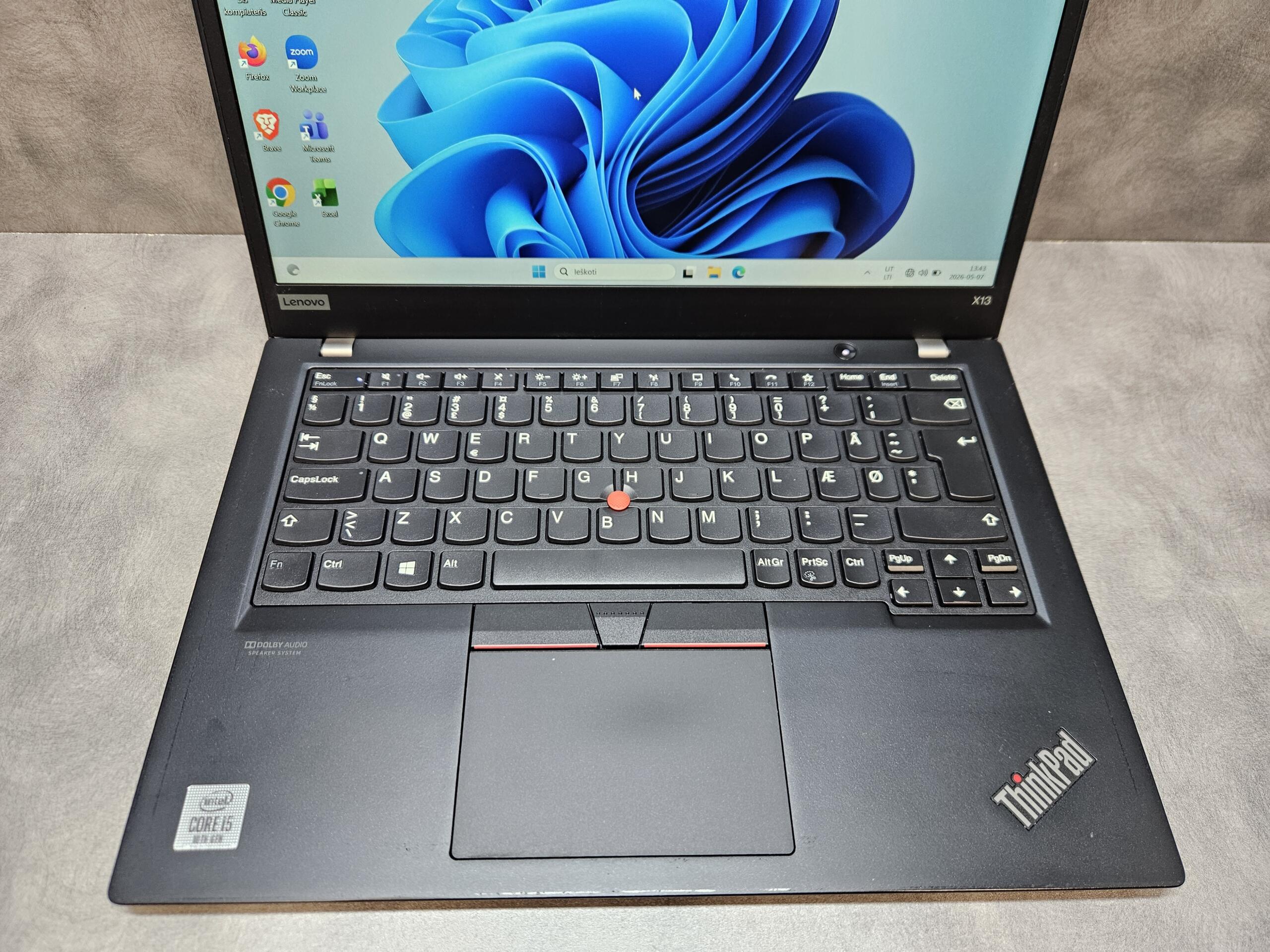 Lenovo ThinkPad X13 Gen1 | 13.3" FHD | i5-10210U | 8GB | SSD 256 GB - Image 2