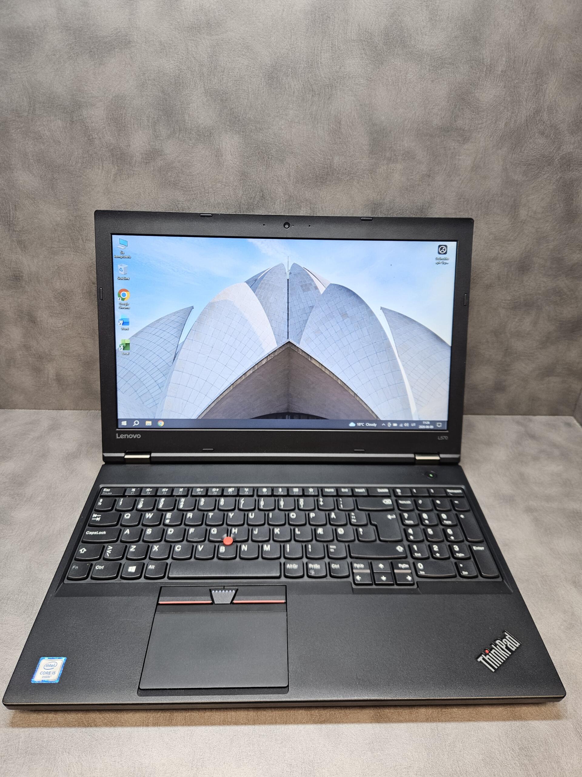 Lenovo ThinkPad L570 | 15.6" HD | i5-6300U | 8GB | SSD 256 GB
