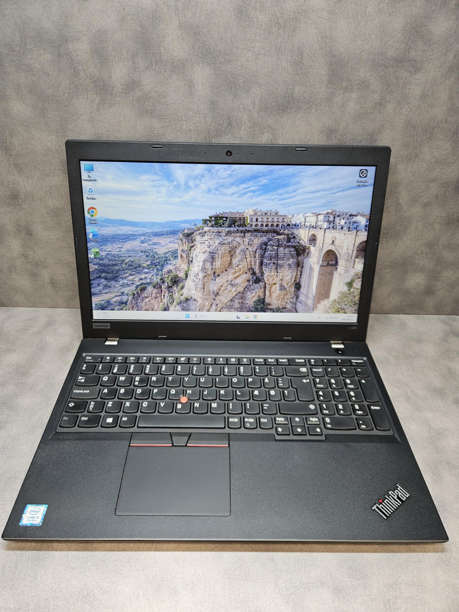 Lenovo ThinkPad L580 | 15.6" HD | i3-8130U | 8GB | SSD 256 GB