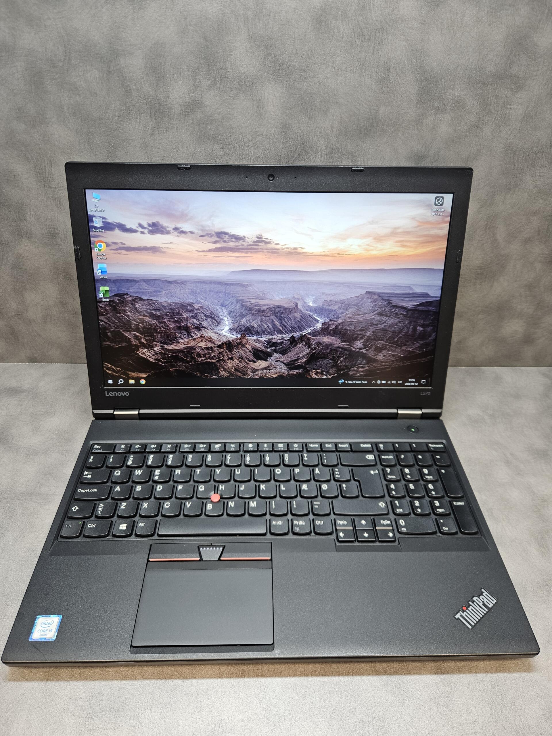 Lenovo ThinkPad L570 | 15.6" HD | i5-6300U | 8GB | SSD 256 GB