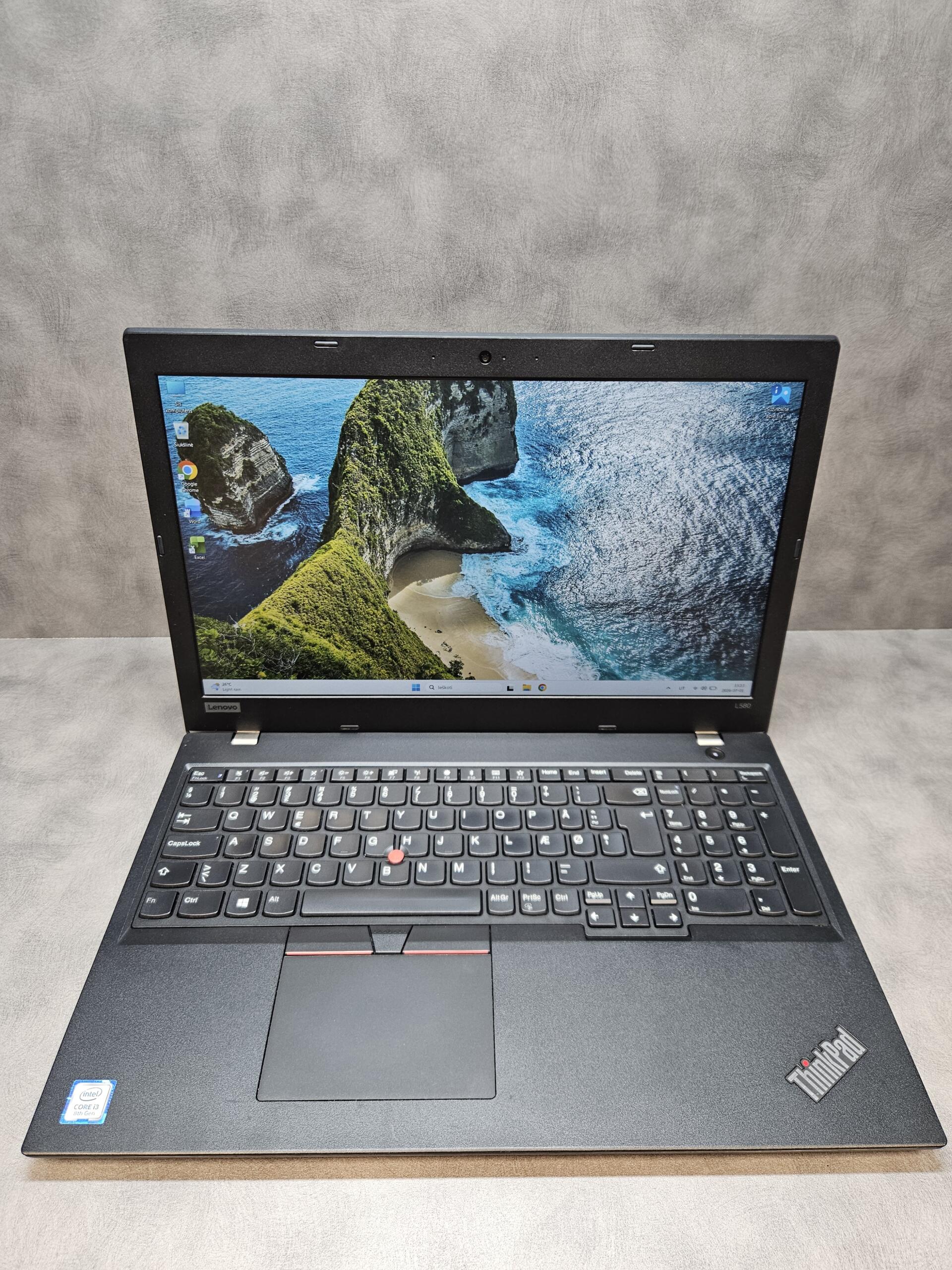 Lenovo ThinkPad L580 | 15.6" HD | i3-8130U | 16GB | SSD 256 GB