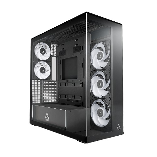 ARCTIC Premium E-ATX PC korpusas Xtender, juodas