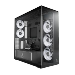 ARCTIC Premium E-ATX PC korpusas Xtender VG, juodas
