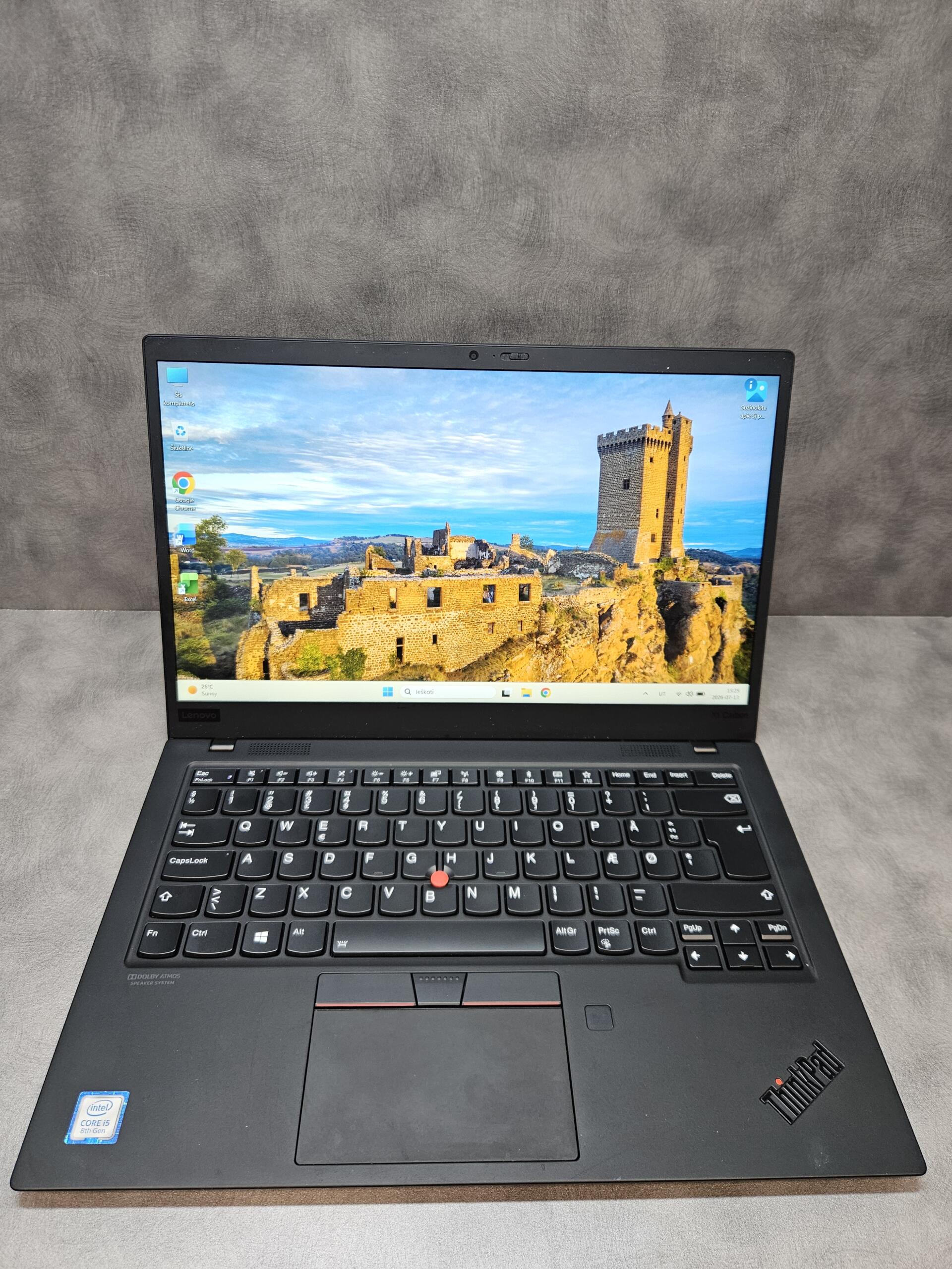 Lenovo ThinkPad X1 Carbon 7th. | 14.0" FHD IPS | i5-8265U | 8GB | SSD 256 GB