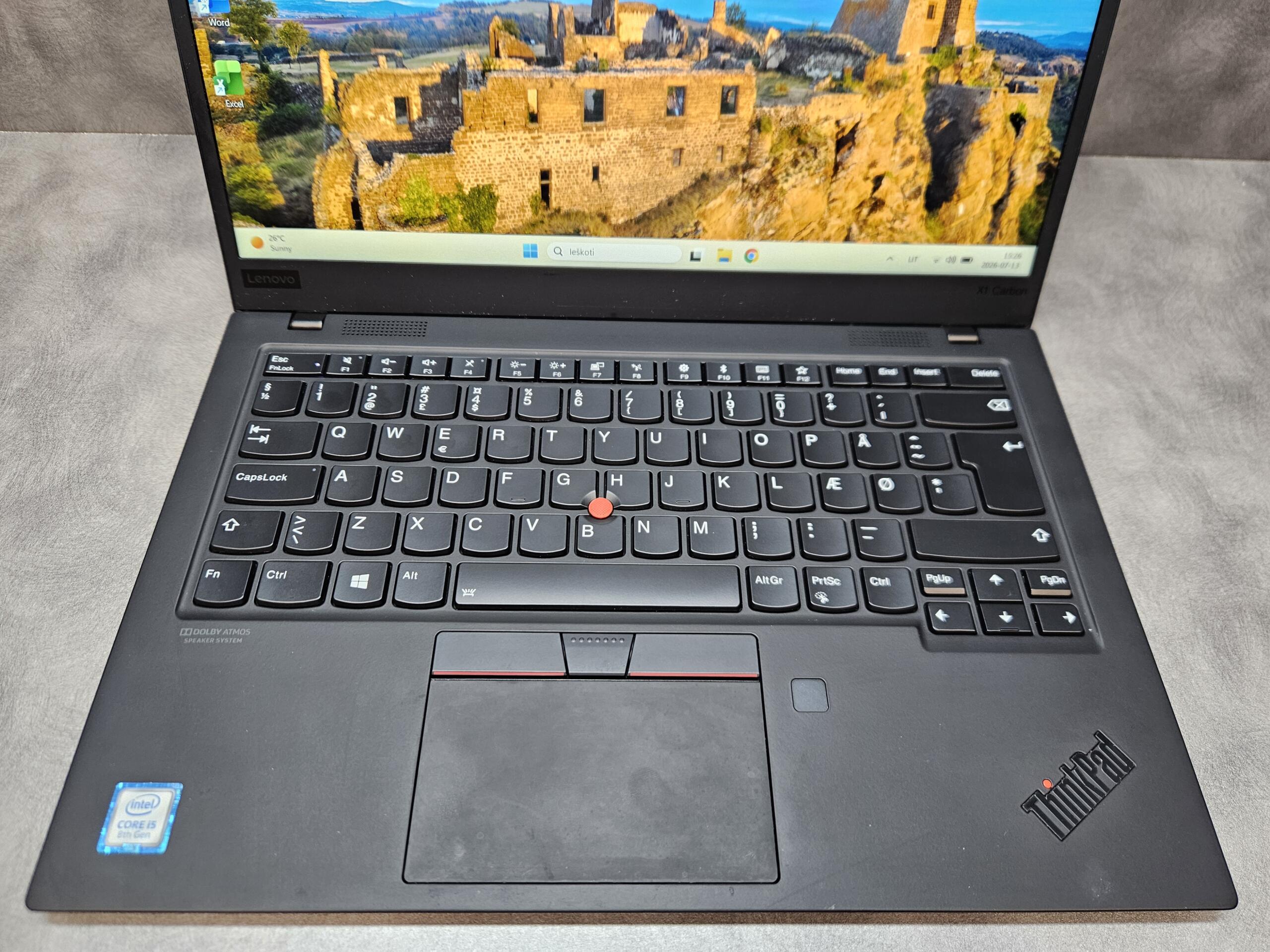 Lenovo ThinkPad X1 Carbon 7th. | 14.0" FHD IPS | i5-8265U | 8GB | SSD 256 GB - Image 2