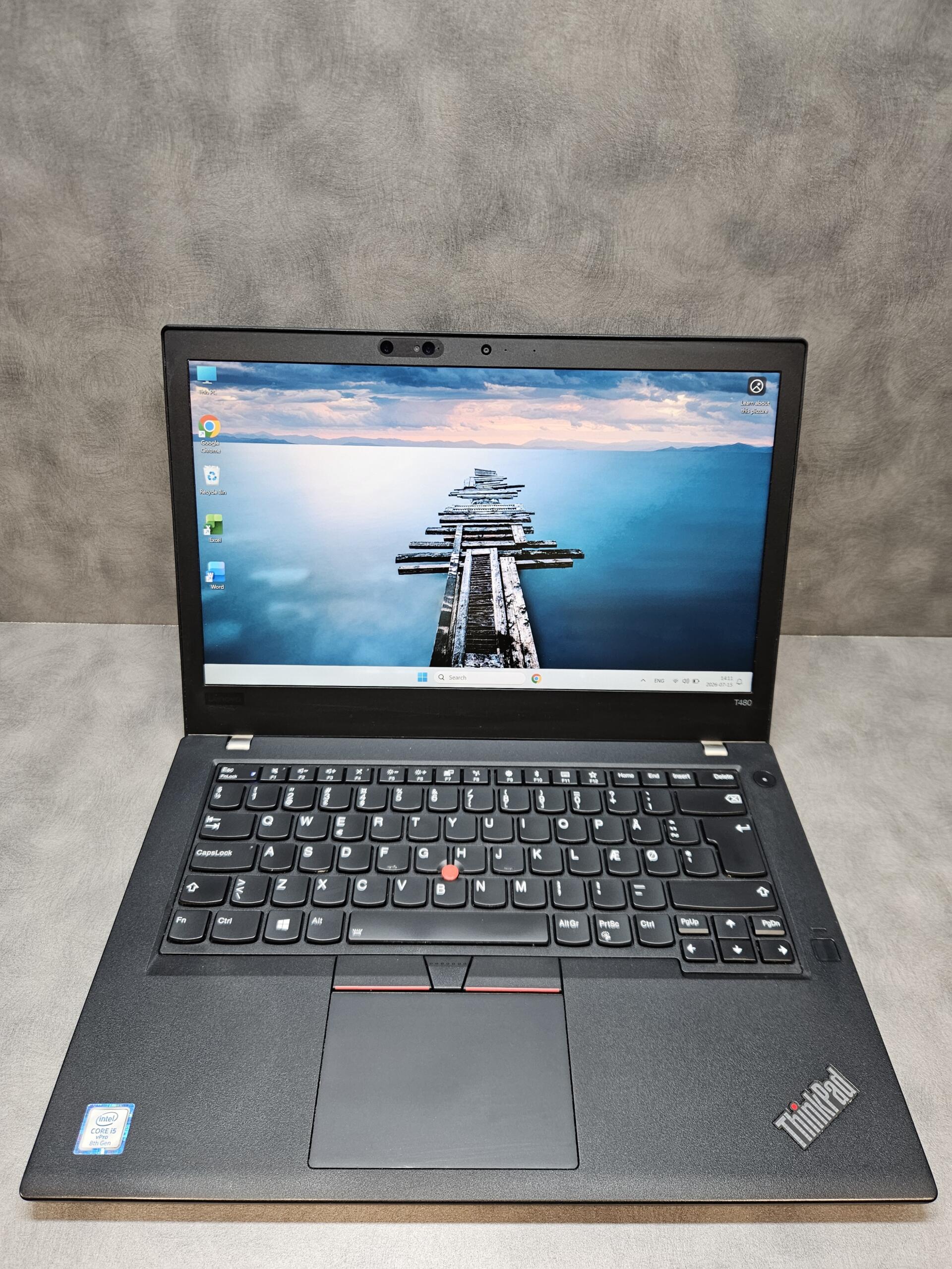Lenovo ThinkPad T480 | 14.0"FHD IPS TOUCH | i5-8350U | 16GB | SSD 256 GB