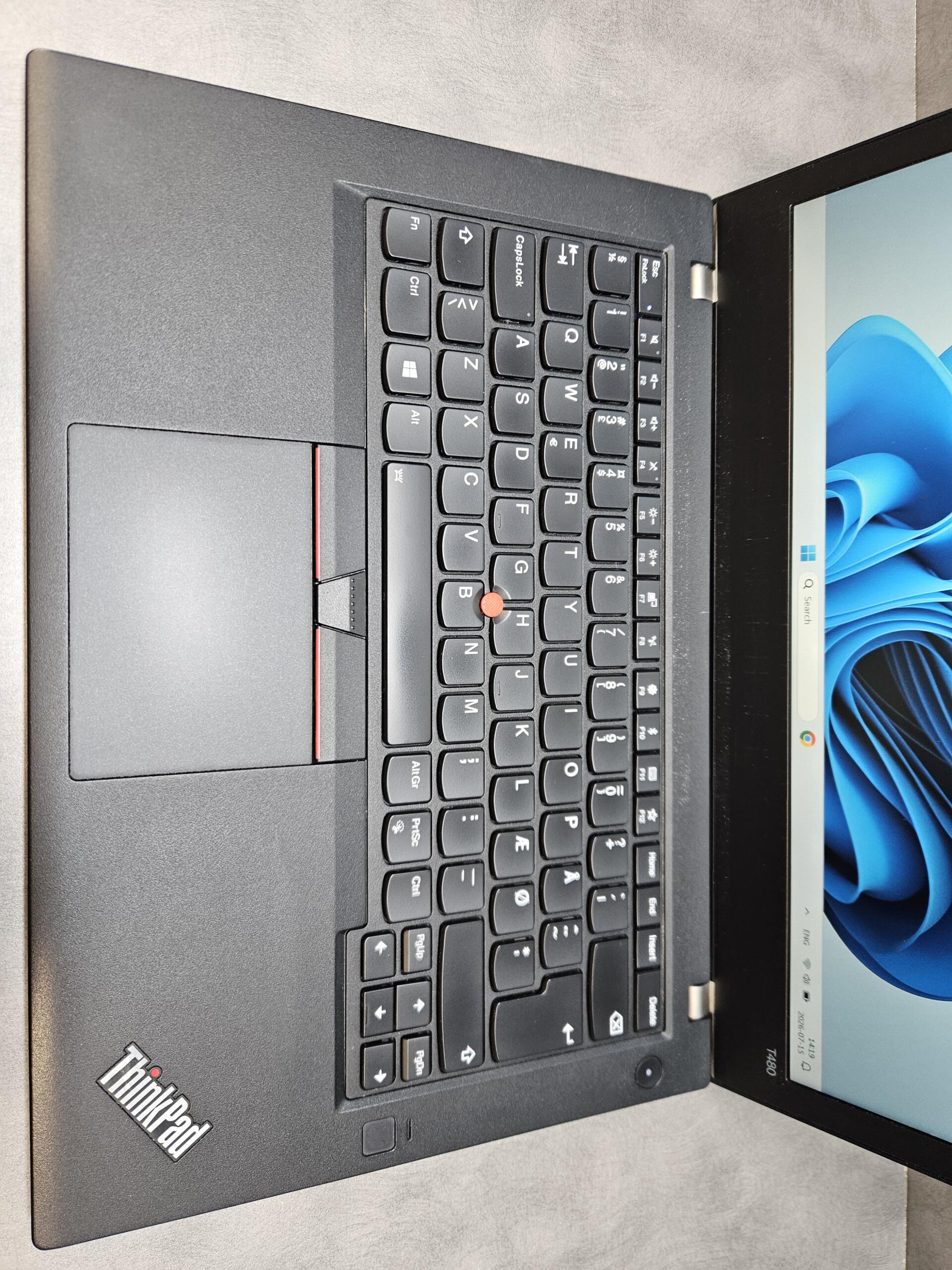 Lenovo ThinkPad T480 | 14.0"FHD IPS TOUCH | i5-8350U | 8GB | SSD 256 GB - Image 2