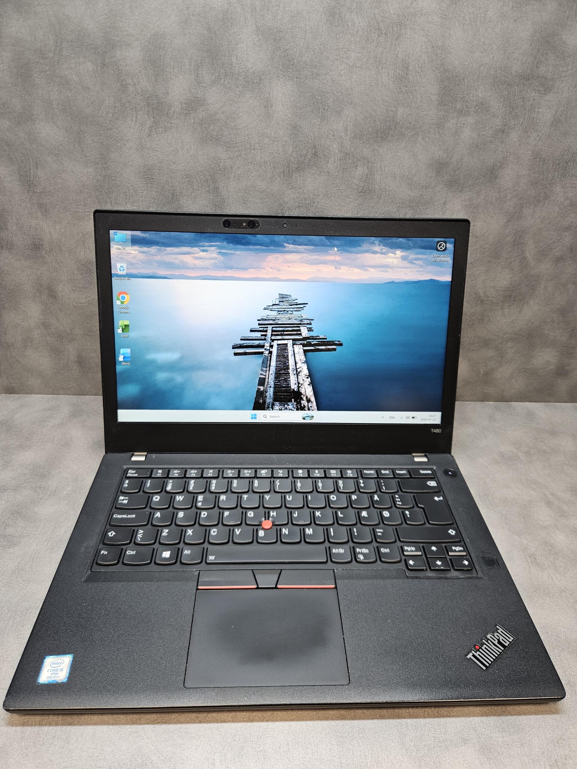 Lenovo ThinkPad T480 | 14.0"FHD IPS TOUCH | i5-8350U | 8GB | SSD 256 GB