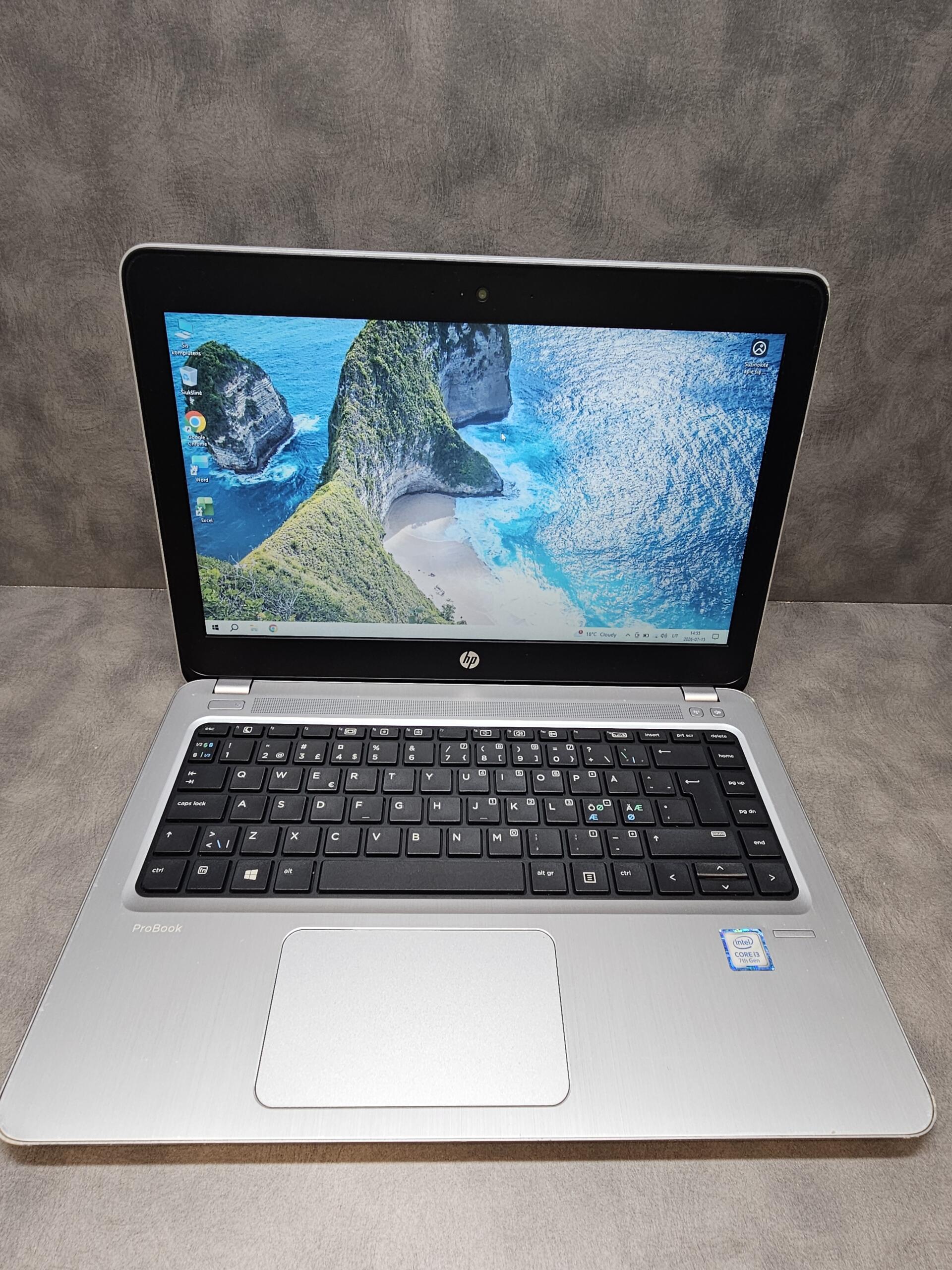 HP ProBook 430 G4 | 13.3" HD | i3-7100U | 8GB | SSD 128 GB