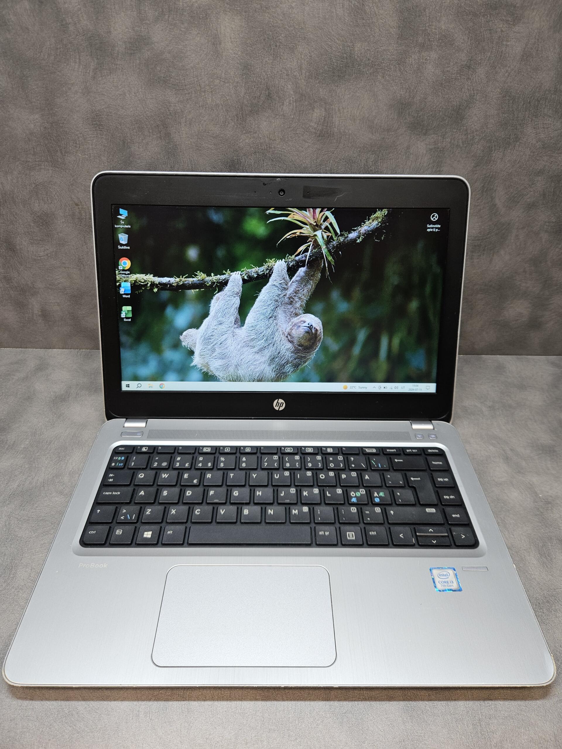 HP ProBook 430 G4 | 13.3" HD | i3-7100U | 8GB | SSD 128 GB
