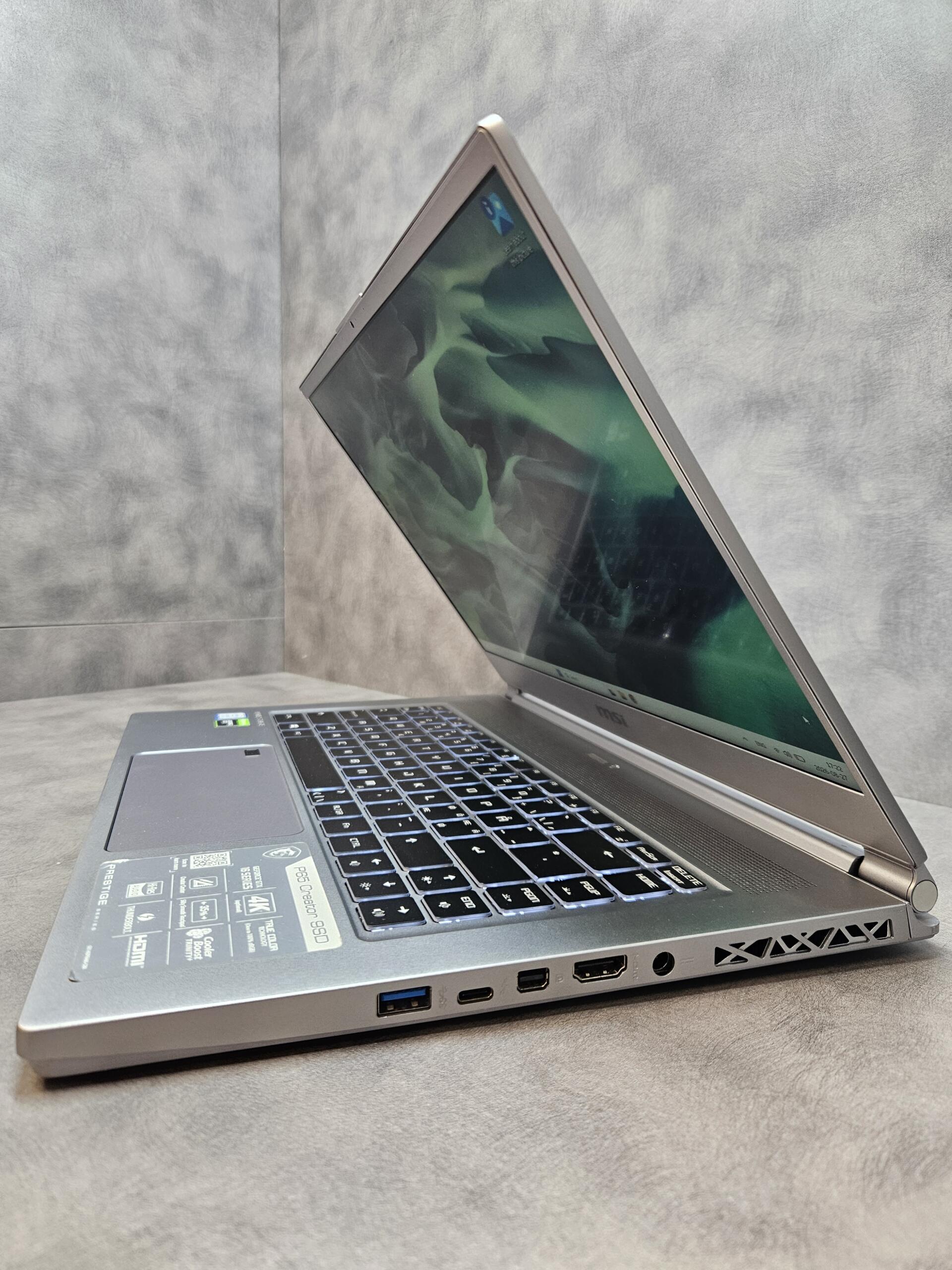 MSI Prestige P65 Creator | 15.6" FHD IPS | i7-9750H | 16GB | SSD 512 GB | GTX 1660 Ti Max-Q 6 GB - Image 4