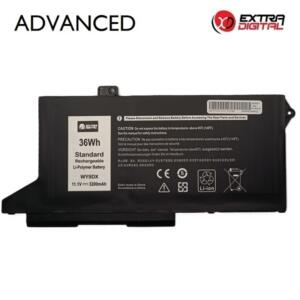 Nešiojamo kompiuterio baterija DELL WY9DX, 3200mAh, Extra Digital Advanced