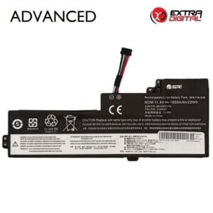 Nešiojamo kompiuterio baterija LENOVO 01AV421, 1950mAh, Extra Digital Advanced