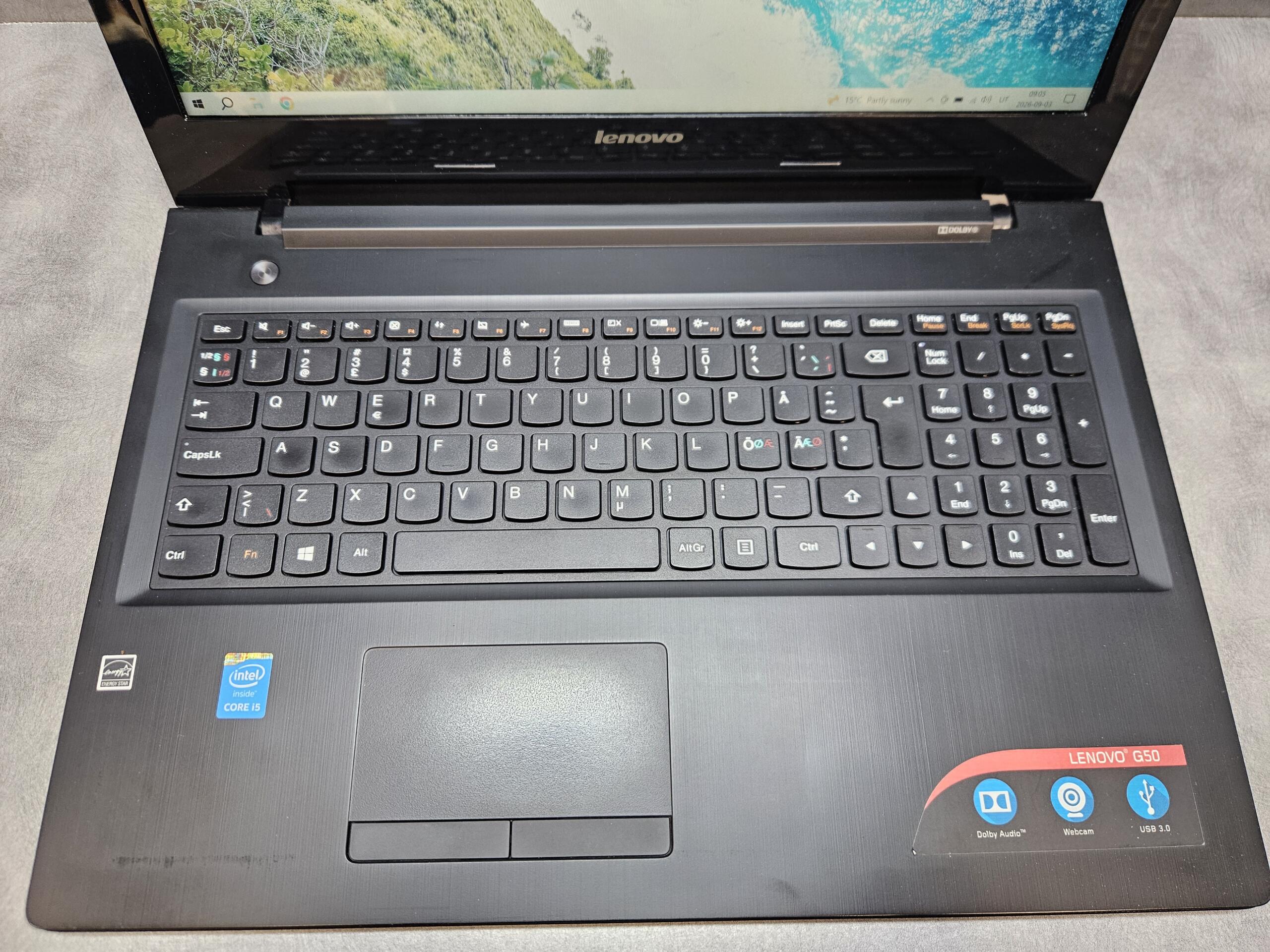 Lenovo G50-80 | 15.6" FHD | i5-5200U | 8GB | SSD 128 GB - Image 2