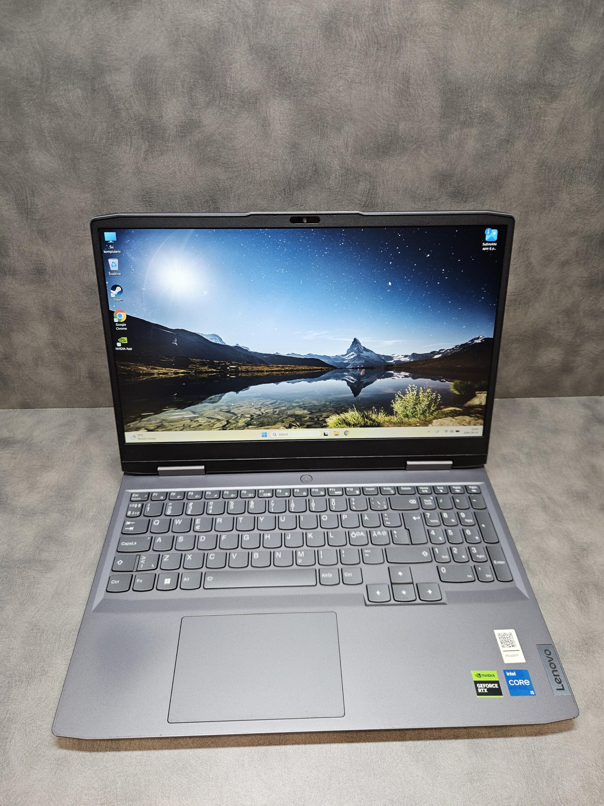 Lenovo LOQ 15IRH8 | 15.6" FHD 144 Hz | i5-12450H | 16GB | SSD 512 GB | RTX 4050 6 GB