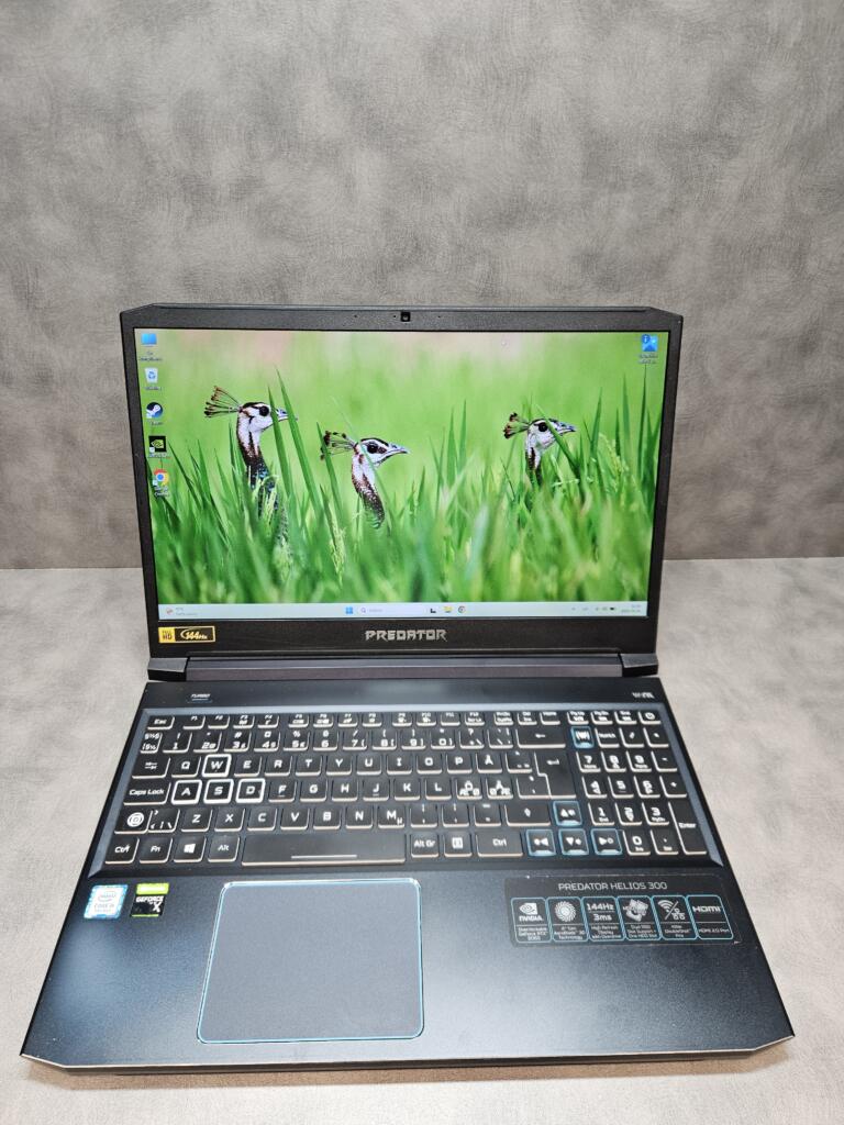 Acer Predator PH31-52-591H | 15.6" FHD 144 Hz | i5-9300H | 16GB | SSD 512 GB | RTX 2060 6 GB