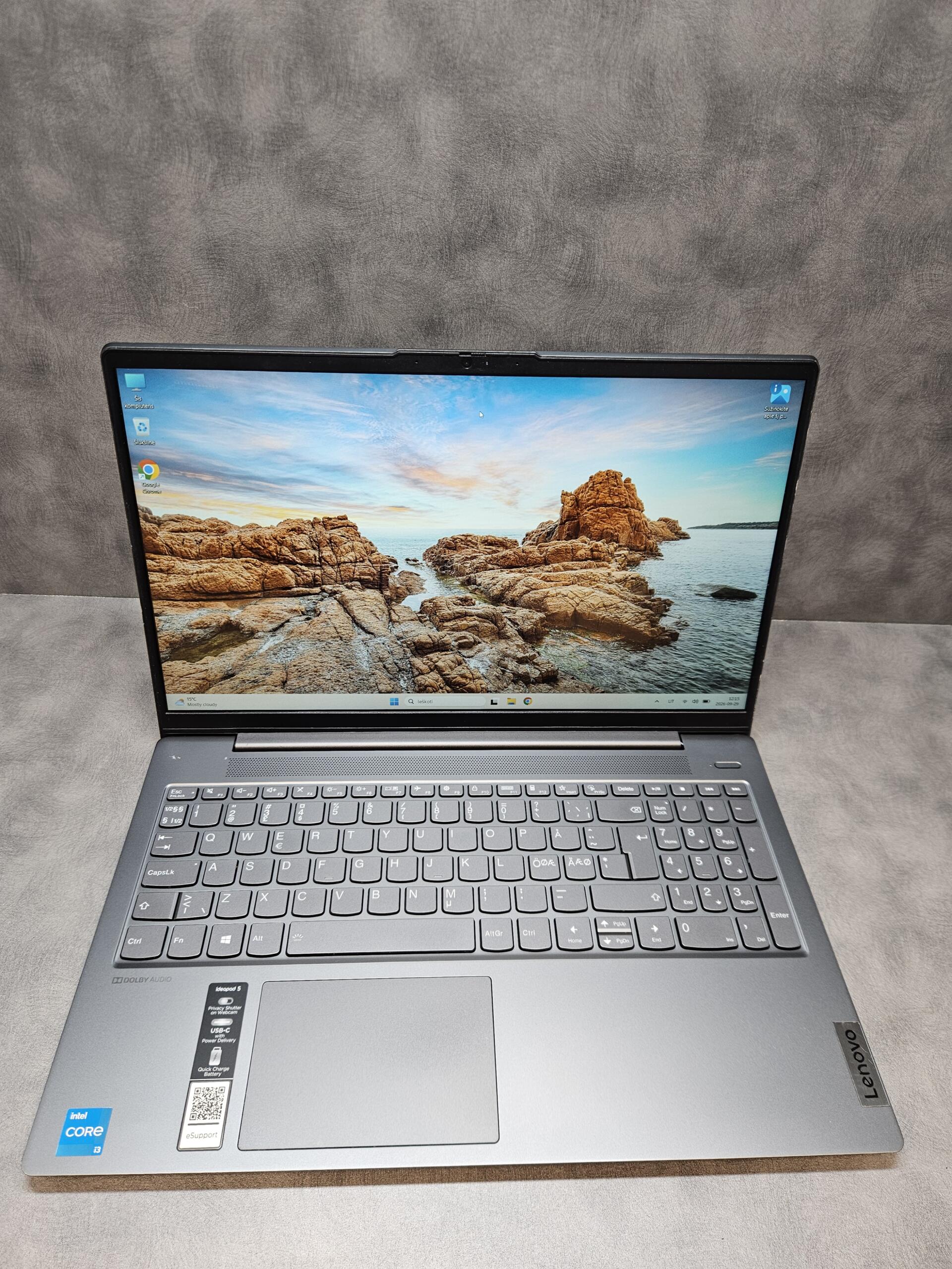 Lenovo ideaPad 5 | 15.6" FHD | i3-1115G4 | 8GB | SSD 128 GB