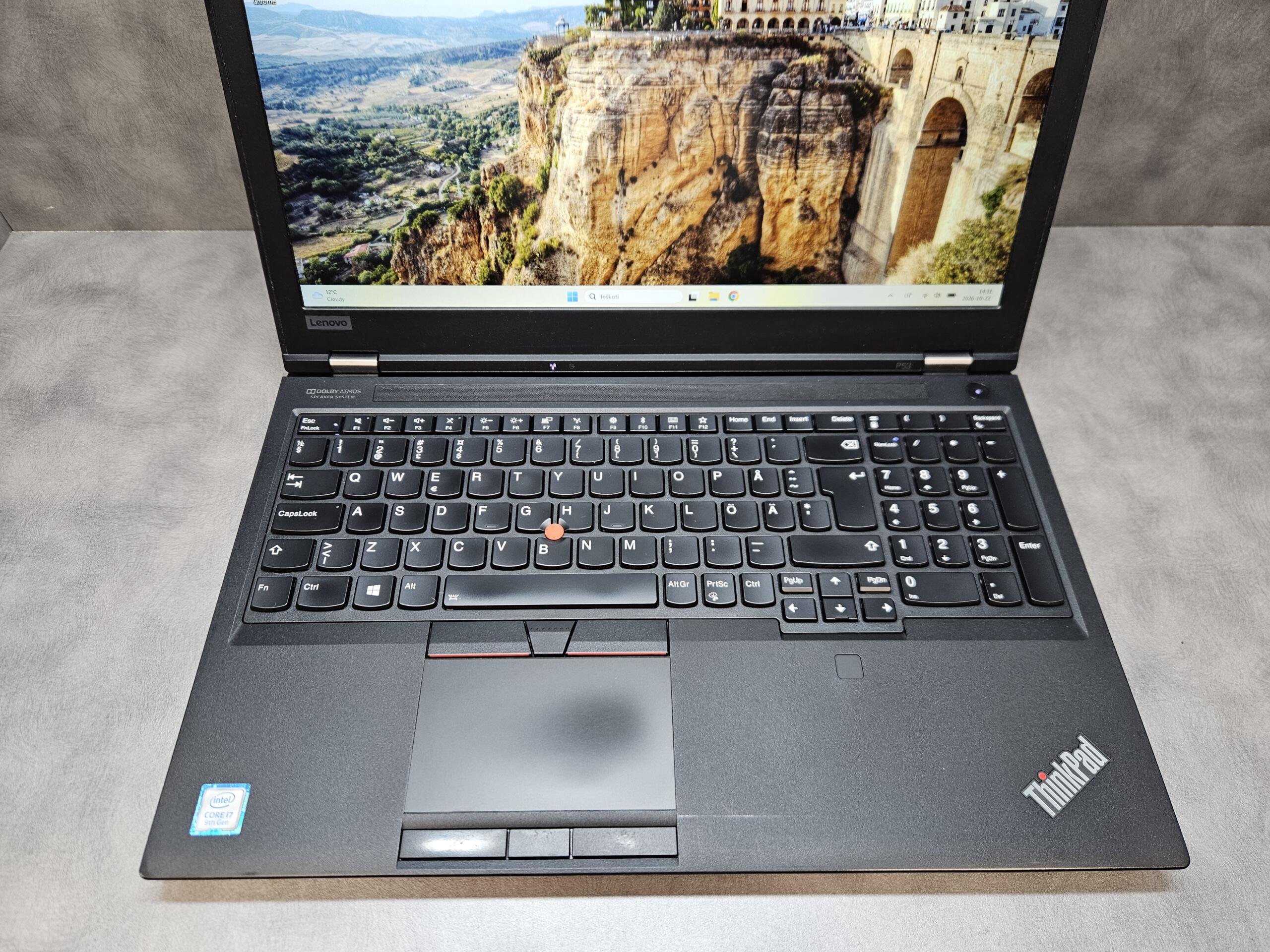 Lenovo ThinkPad P53 | 15.6" FHD IPS | i7-9750H | 16GB | SSD 512 GB - Image 2