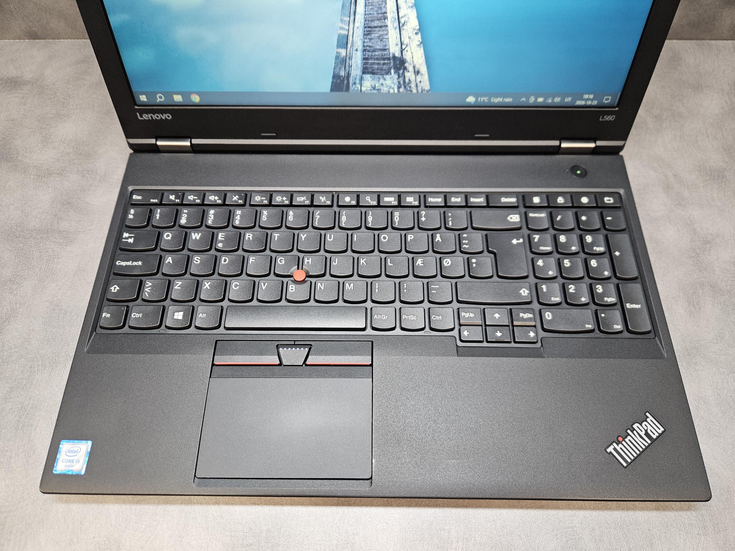 Lenovo ThinkPad L560 | 15.6" FHD IPS | i3-6006U | 8GB | SSD 128 GB - Image 2