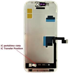 Ekranas skirtas iPhone 16 Pro, LTPO Soft OLED, 120Hz