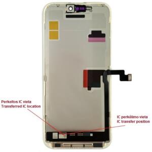 Ekranas skirtas iPhone 16 Pro Max, LTPO Soft OLED, 120Hz